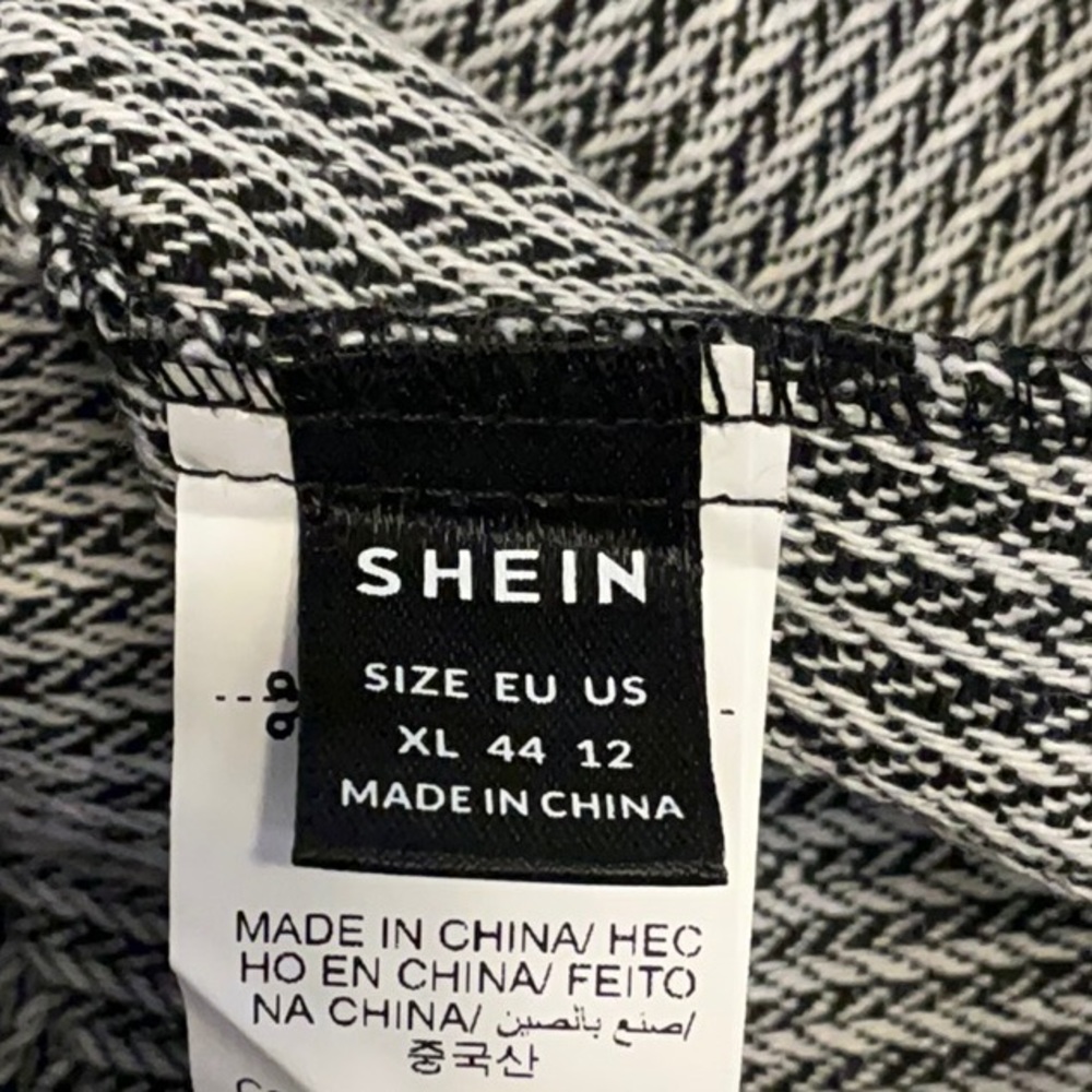 SHEIN Preppy Chic High Waist Tweed A-Line Mini Skirt ~ Size 12 ~ NWOT - Picture 11 of 13